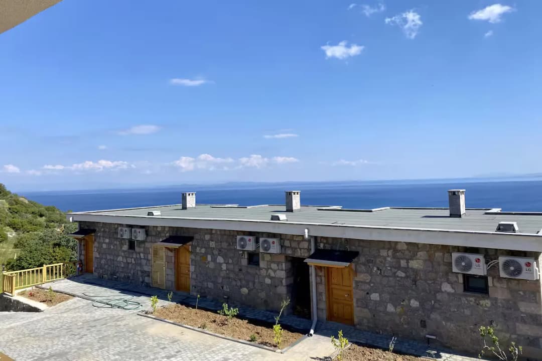 Traditional Kısmi Deniz Manzaralı oda - balkon