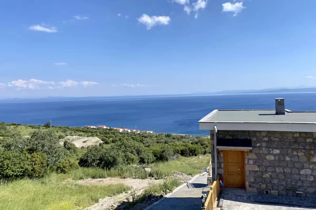 Traditional Kısmi Deniz Manzaralı oda - banyo